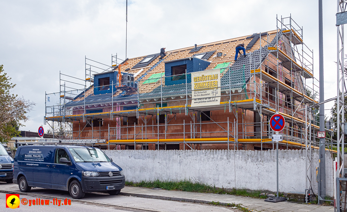 26.04.2023 - Burgfotos von der Baustell Niederalmstraße 16 in Neuperlach